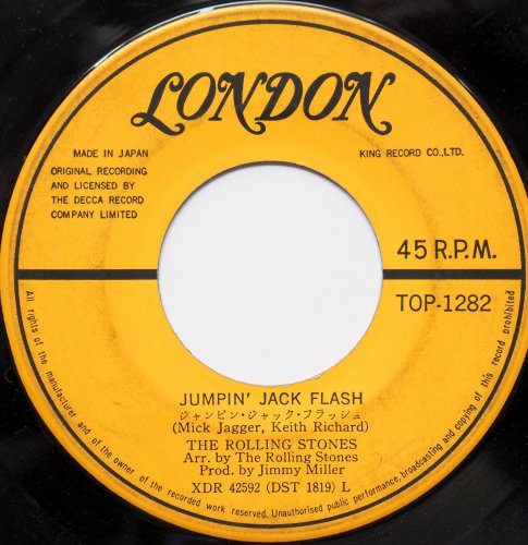Rolling Stones 󥰡ȡ / Jumpin' Jack Flash  ԥ󡦥åեå  (7