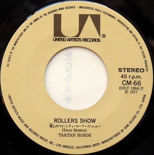 Tartan Horde (Nick Lowe) 󡦥ۡ / Rollers Show Υ٥ƥ顼硼 (7