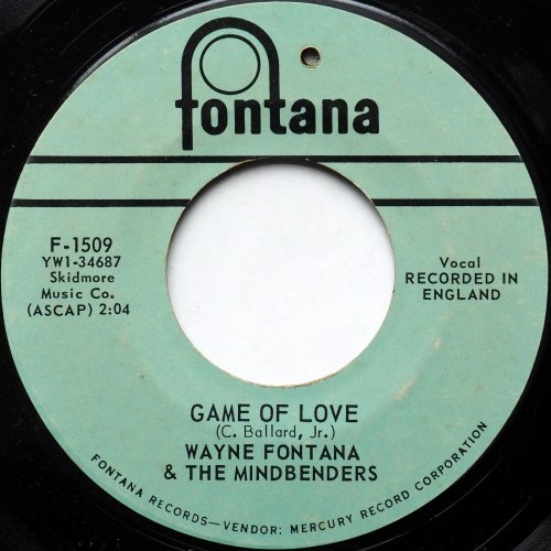 Wayne Fontana & The Mindbenders / Game Of Love (7